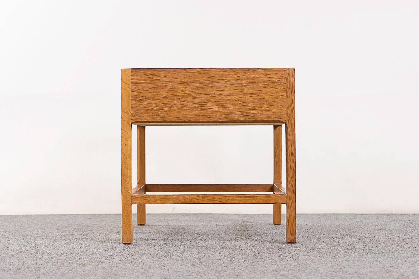 Danish Modern Oak Planter by Kai Kristiansen for Aksel Kjersgaard For Sale 2