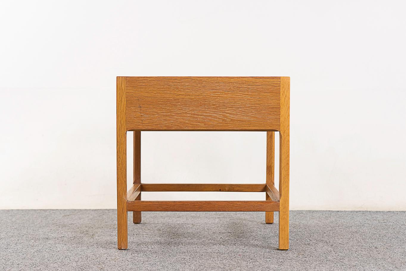 Danish Modern Oak Planter by Kai Kristiansen for Aksel Kjersgaard For Sale 3