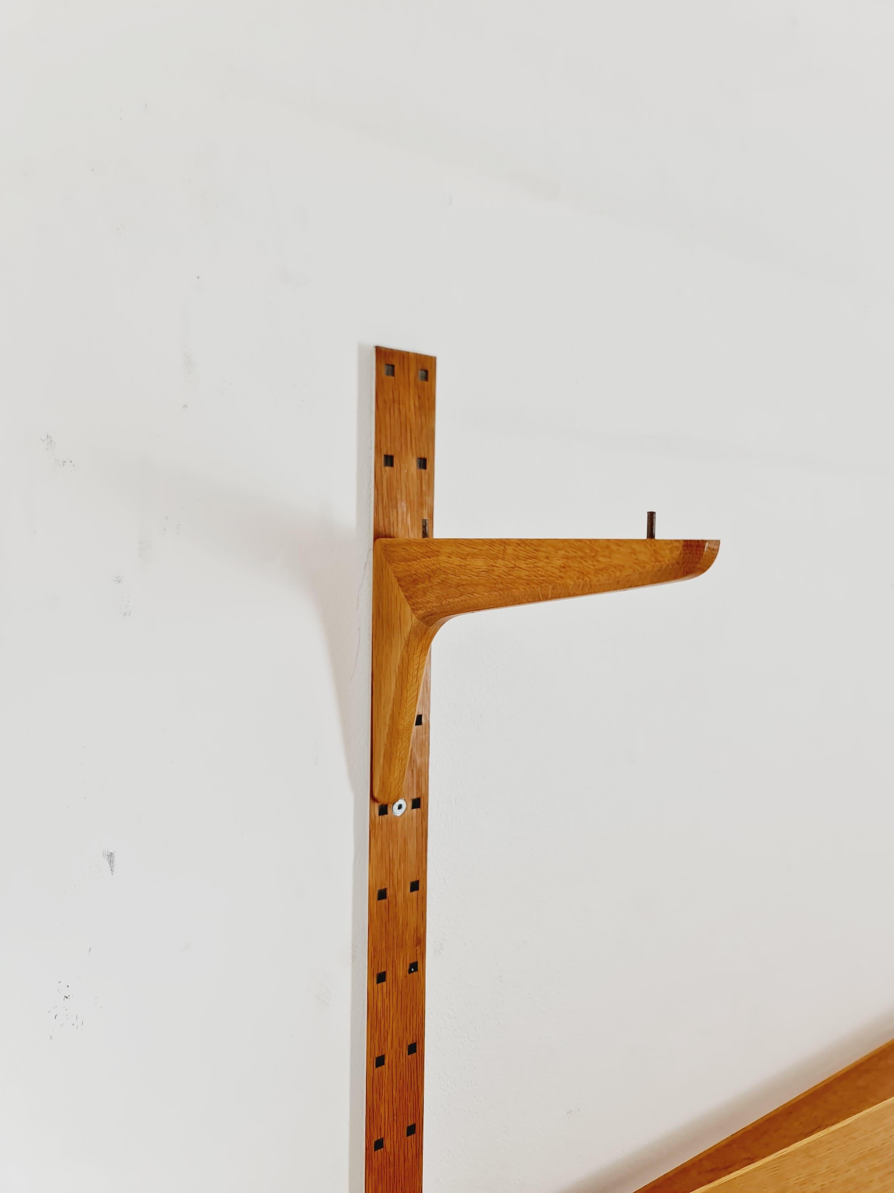 Quercia Sistema di scaffali moderni danesi in Oak di Hansen & Guldborg Mobler, Danimarca, anni '60 in vendita