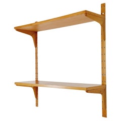 Danish modern Oak shelving system by Hansen & Guldborg Mobler, Denmark, 1960s