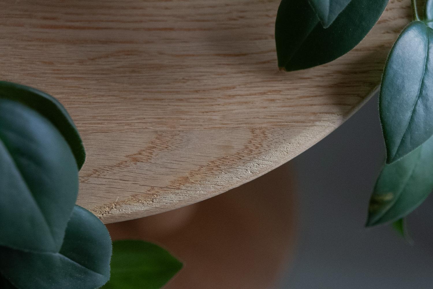 Table d'appoint moderne danoise en Oak 