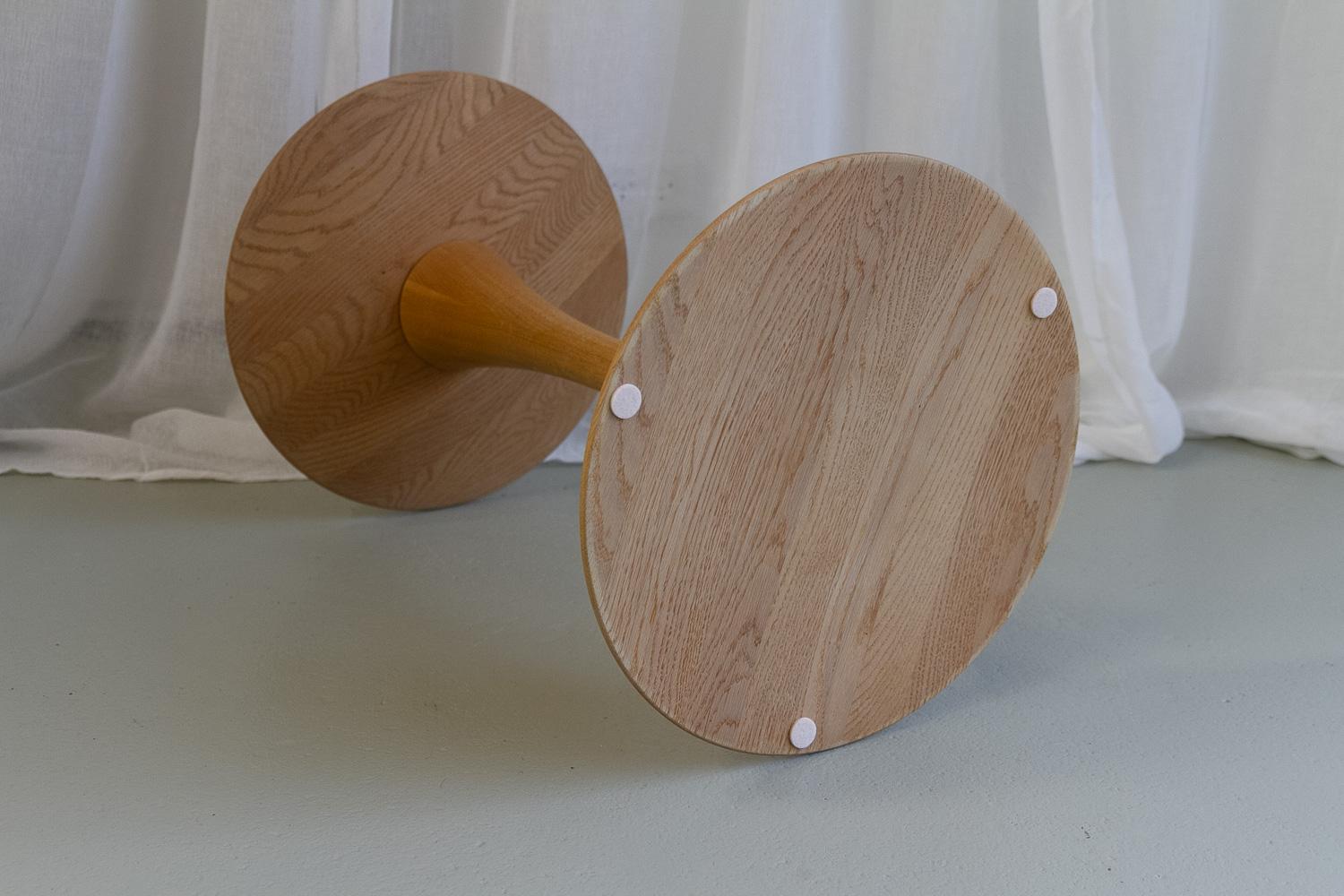 Chêne Table d'appoint moderne danoise en Oak 