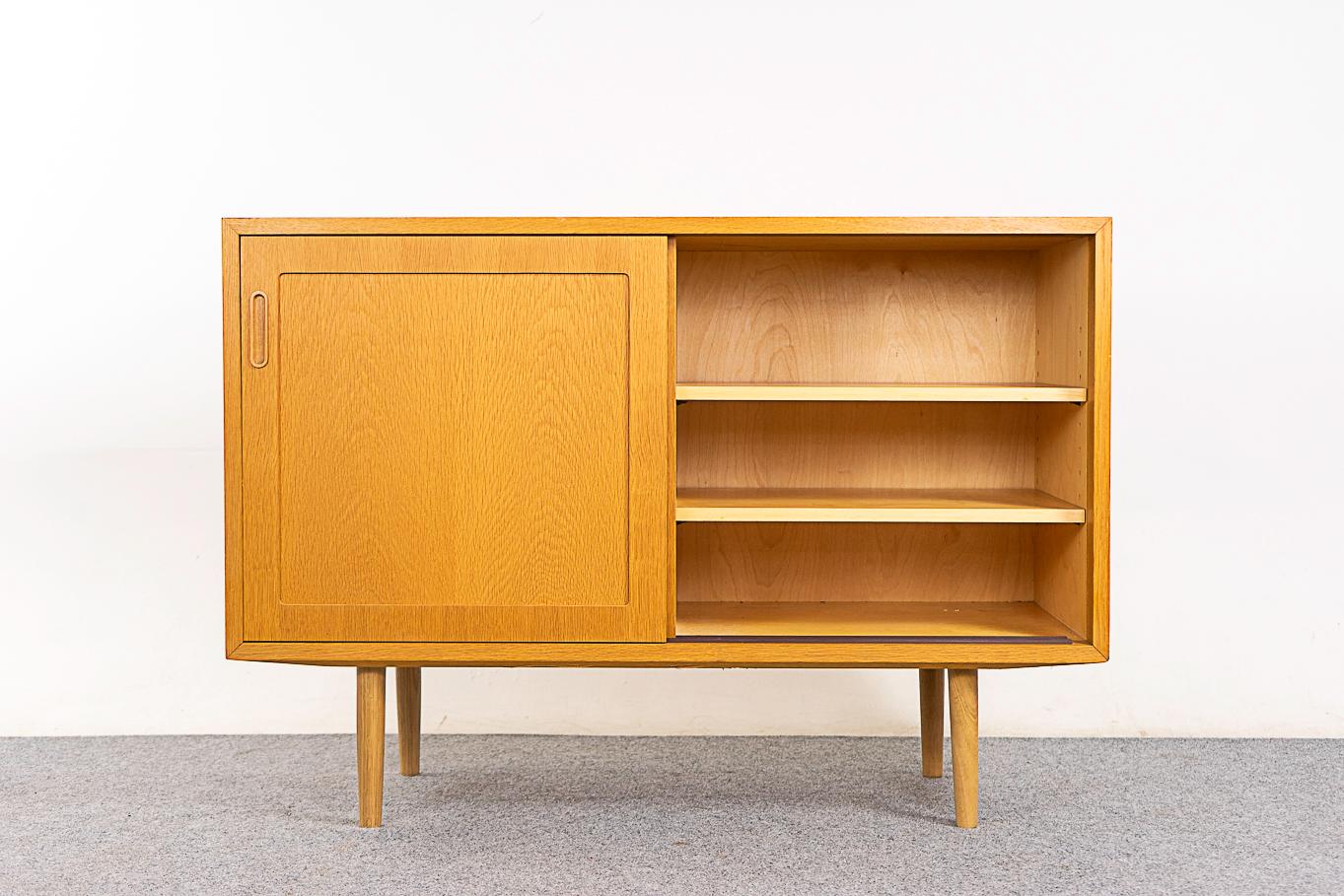 Mid-Century Modern Danish Modern Oak Sideboard by Hundevad For Sale