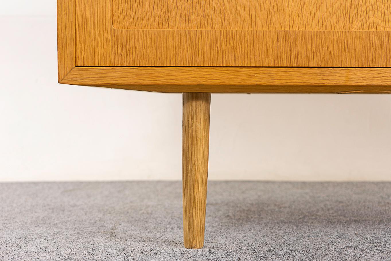 Danish Modern Oak Sideboard by Hundevad For Sale 2