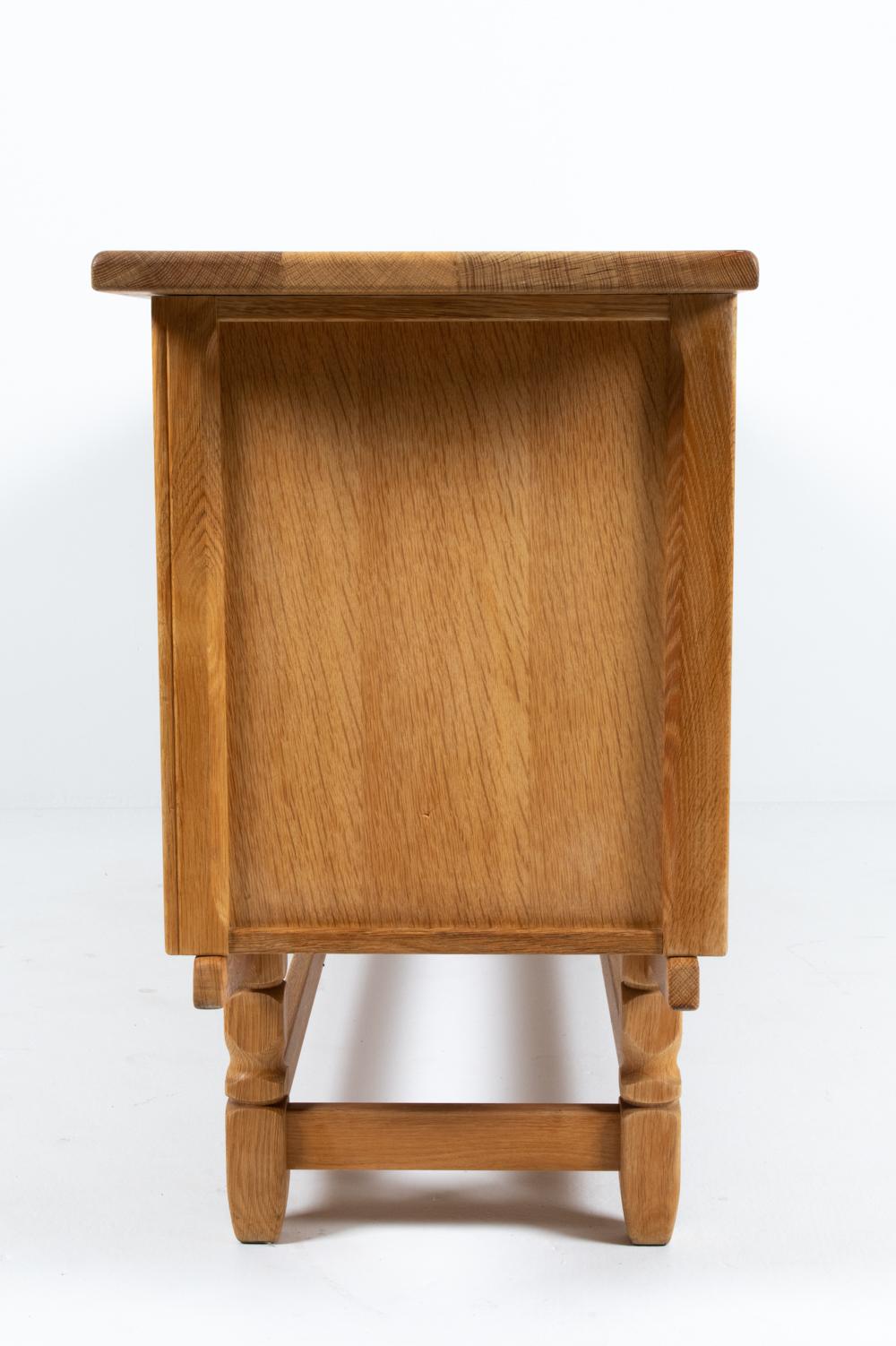 Danish Modern Oak Sideboard in the Manner of Henning Kjærnulf For Sale 6