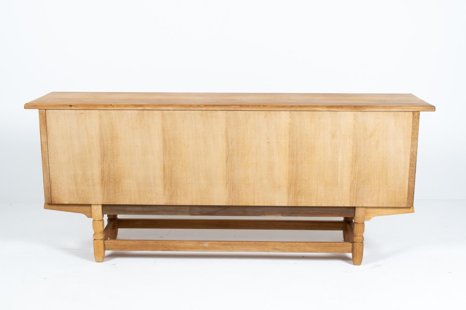 Danish Modern Oak Sideboard in the Manner of Henning Kjærnulf For Sale 7