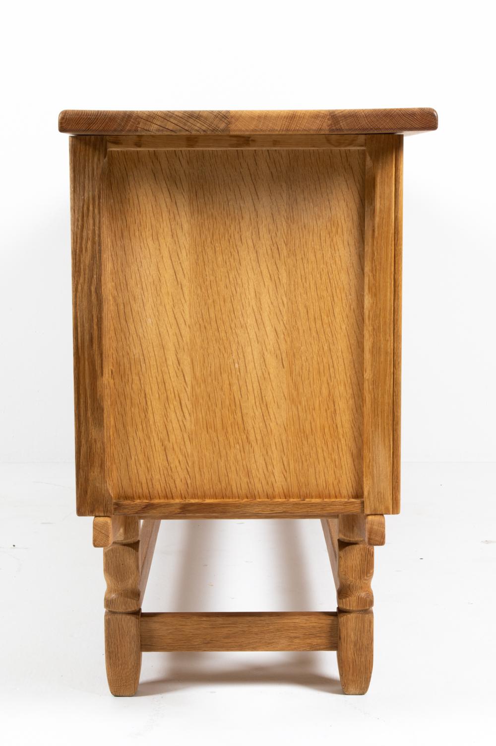 Danish Modern Oak Sideboard in the Manner of Henning Kjærnulf For Sale 10
