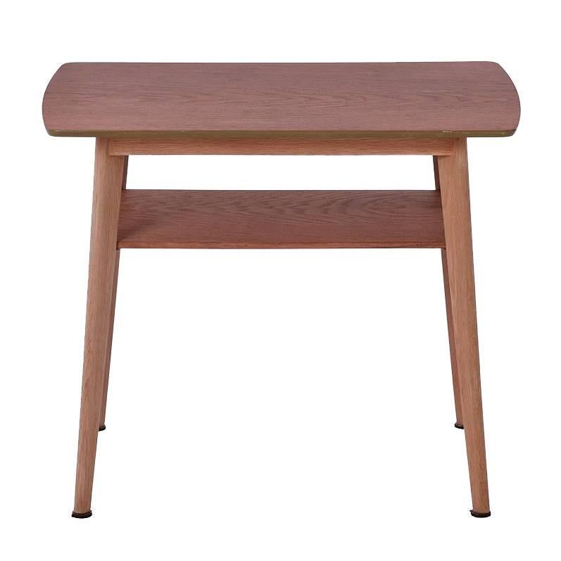 Danish Modern Occasional Table with Shelf