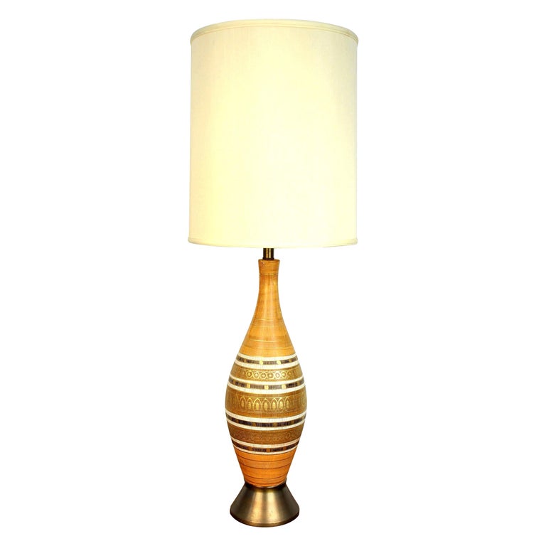 Gold Beehive Table Lamp, Beehive Table Lamp