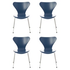 Danish Modern Original Series 7 Chairs by Arne Jacobsen, Set of 4
