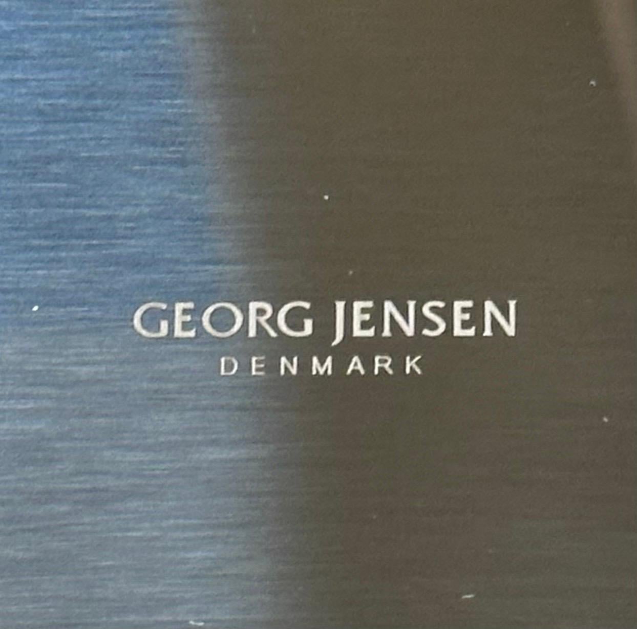 Danish Modern Oval Stainless Steel 