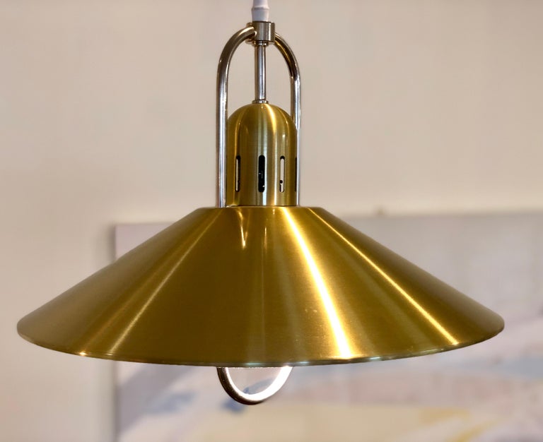Danish Modern Pendant Light Fixture at 1stDibs