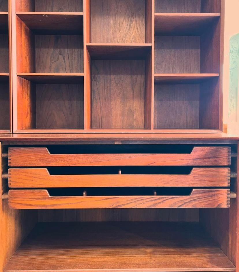 Danese Scatole in teak in stile moderno danese di Peter Hvidt & Orla Mølgaard-Nielsen per Søborg, anni '60 in vendita
