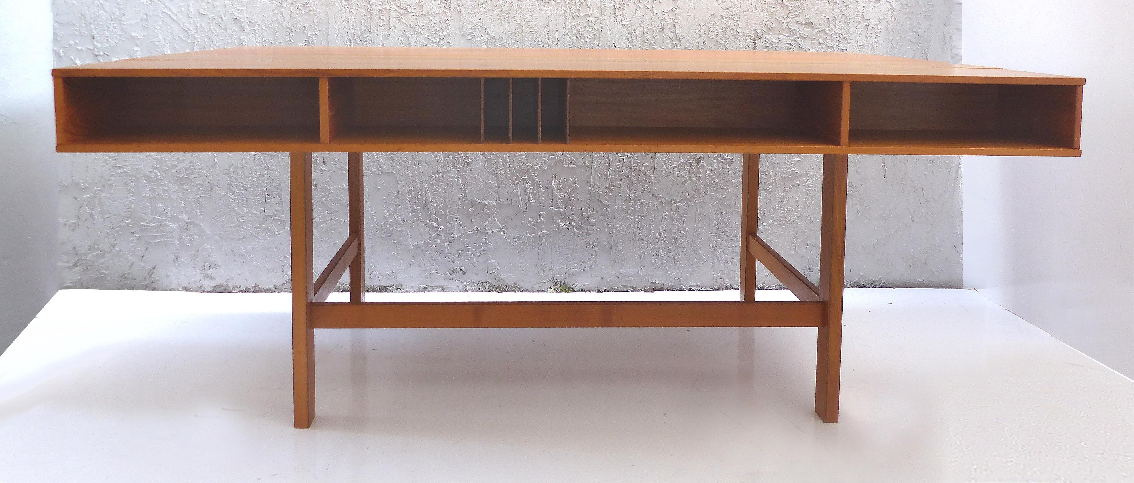 Danish Modern Peter Løvig Nielsen Flip-Top Desk Designed by Jens Quistgaard 1
