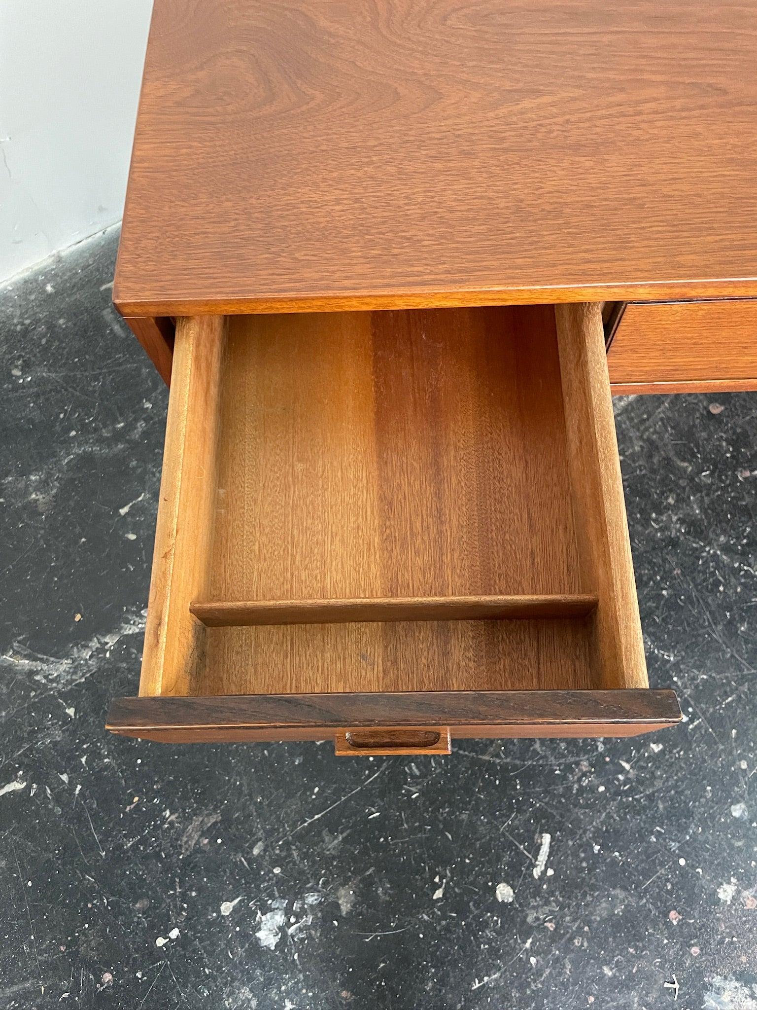 Danish Modern Peter Løvig Nielsen Flip-Top Teak Desk 6