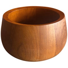 Danish Modern Petite Staved Teak Bowl by Jens Quistgaard for Dansk