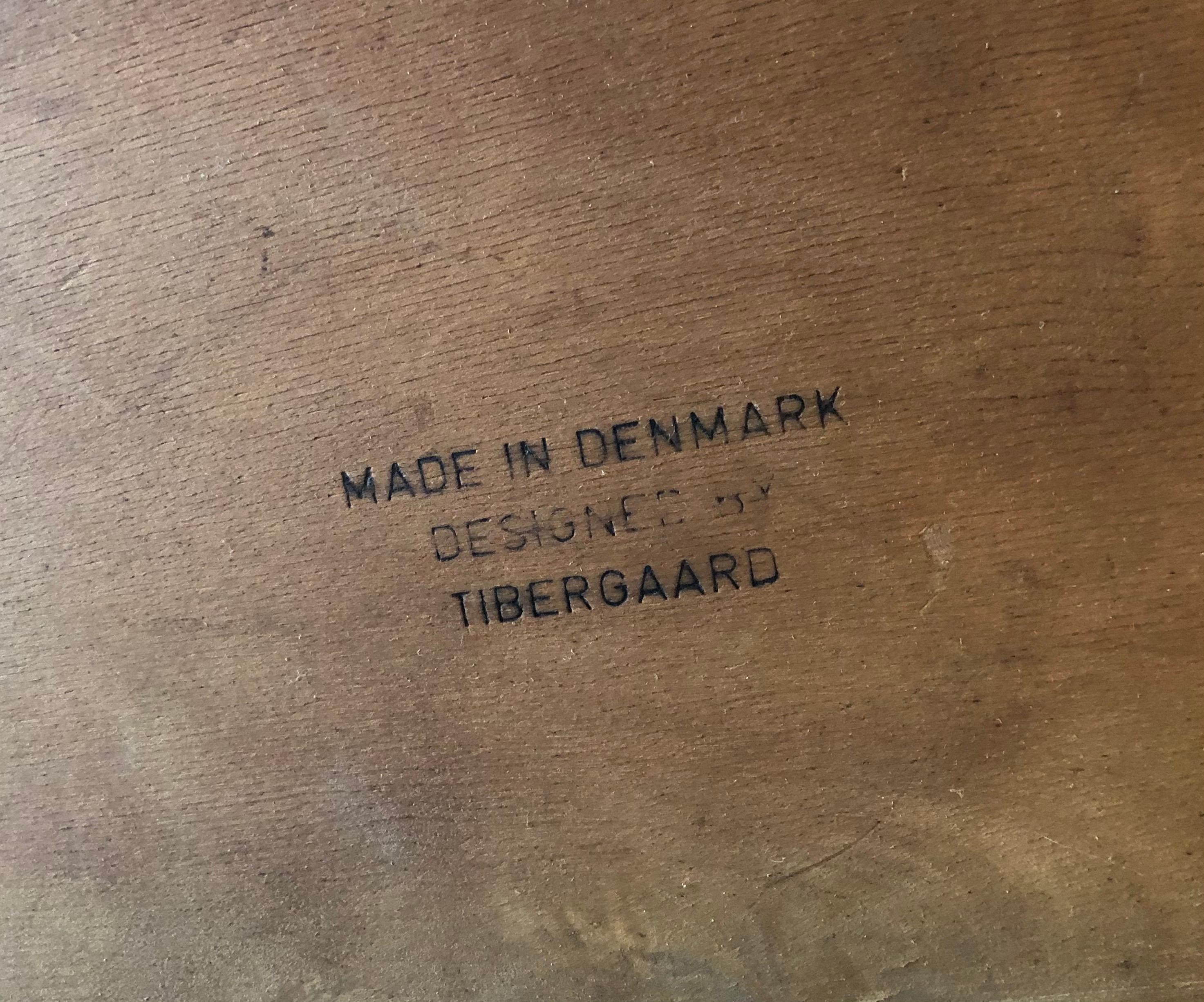 Danish Modern Petite Teak Desk by Gunnar Nielsen for Tibergaard 7