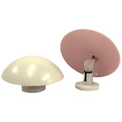 Coppia di lampade moderne danesi a cappello di Poul Henningsen per Louis Poulsen, anni '60