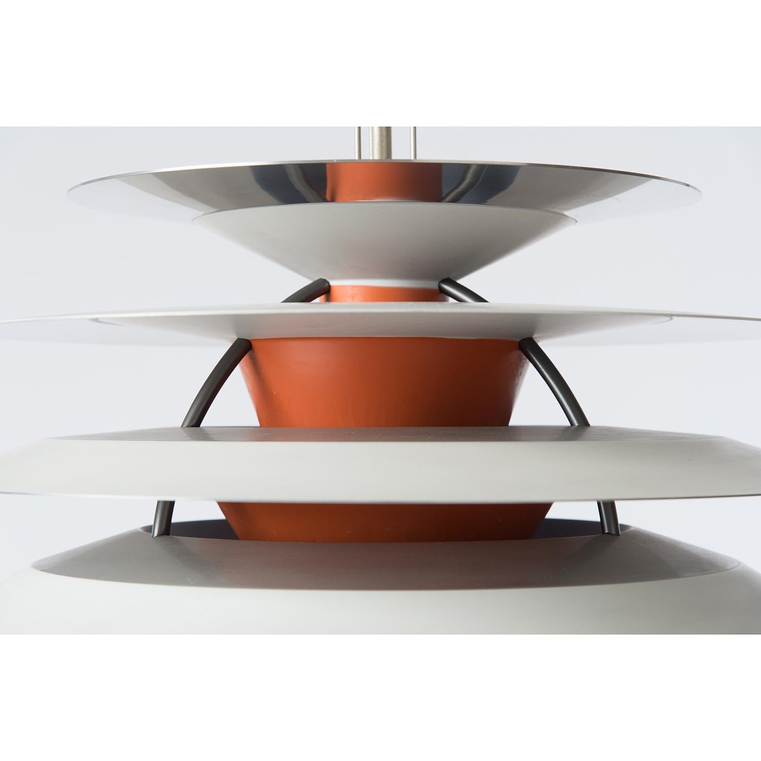 Danish Modern PH Kontrast Pendant Light by Paul Henningsen In Excellent Condition In Minneapolis, MN