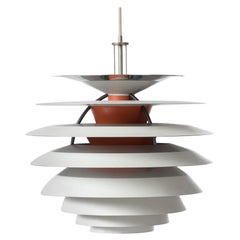 Danish Modern PH Kontrast Pendant Light by Paul Henningsen