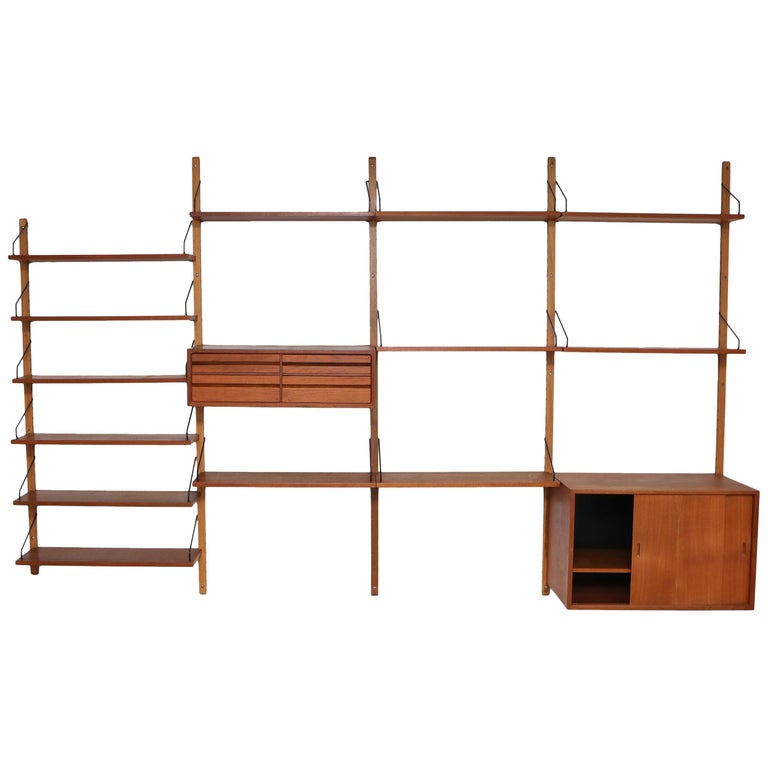 Danish Modern Poul Cadovius Royal System For Sale
