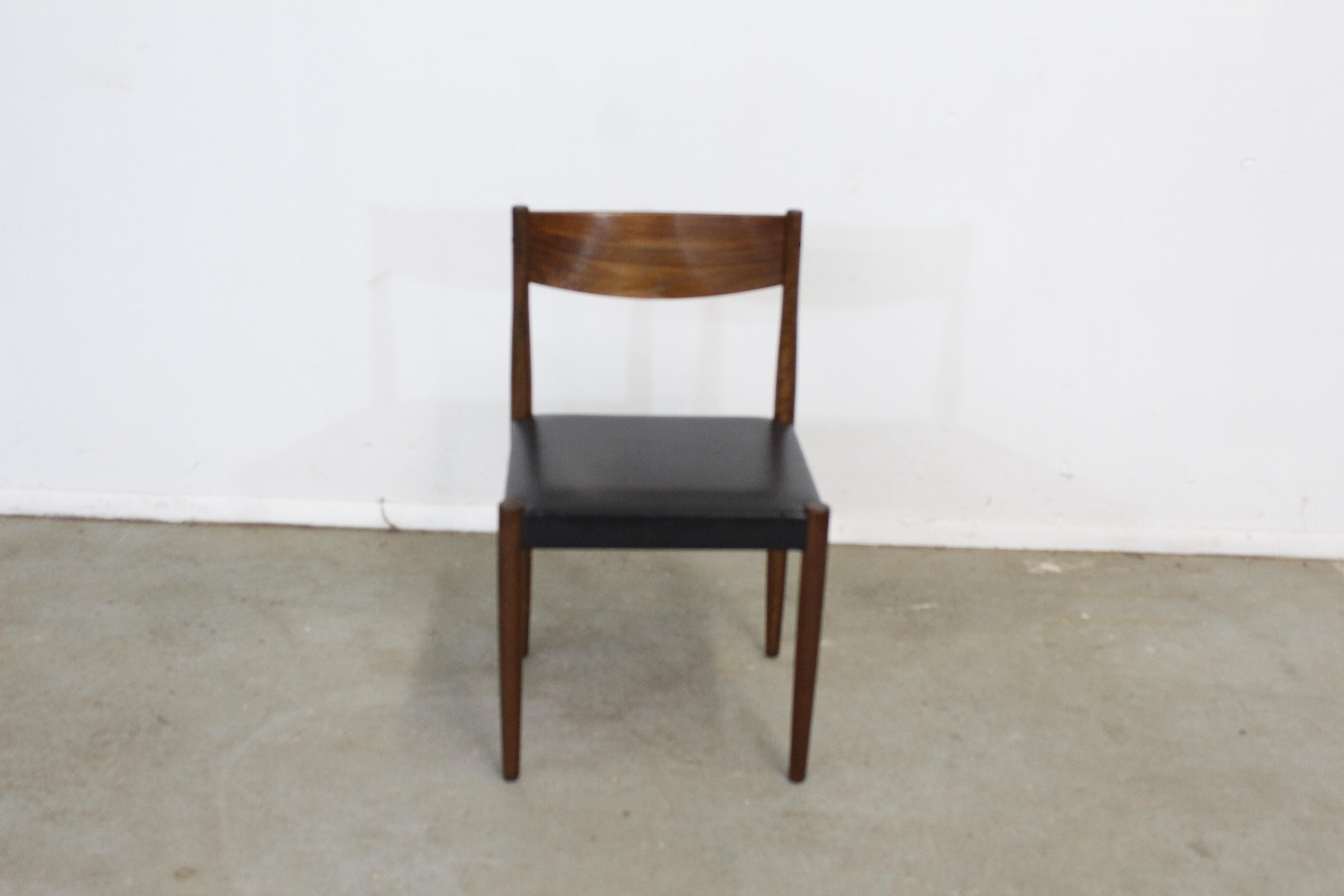 Danish Modern Poul Volther for Frem Røjle Teak Dining Chair 7