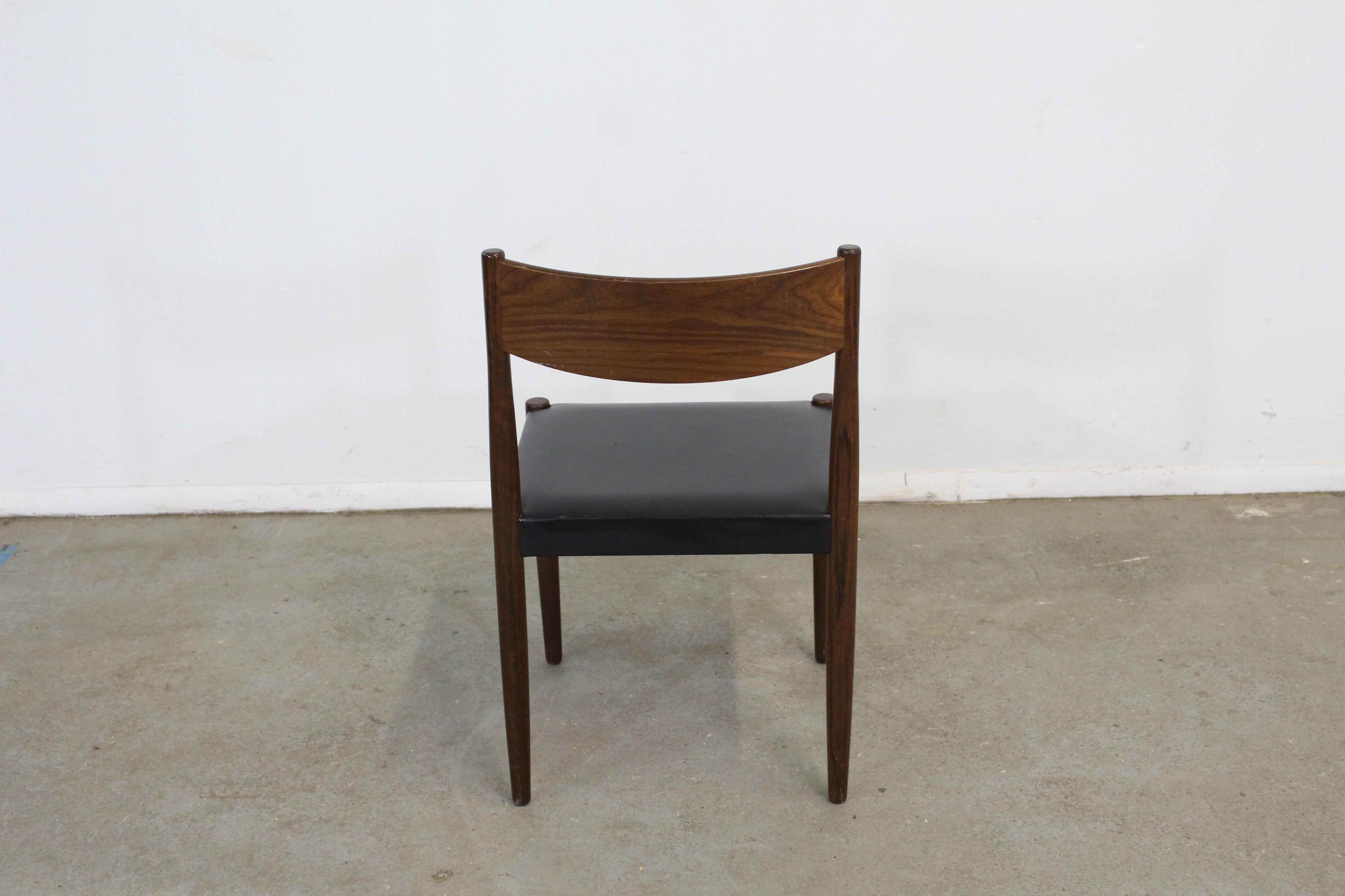 Danish Modern Poul Volther for Frem Røjle Teak Dining Chair In Good Condition In Wilmington, DE