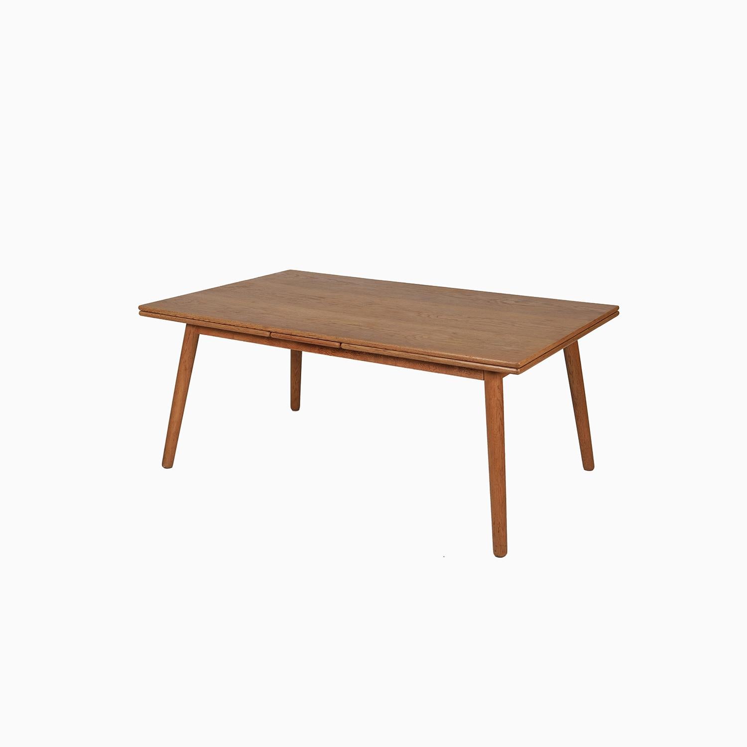 Scandinavian Modern Danish Modern Poul Volther Oak Dining Table For Sale