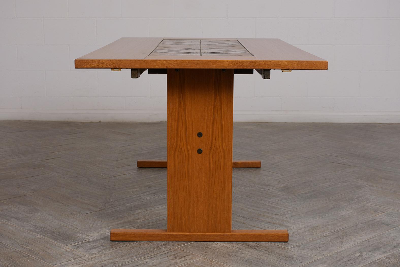 Modern Danish Dining Table by Poulsen for Gangsø Møbler 2