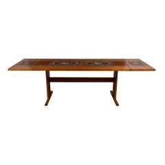 Modern Danish Dining Table by Poulsen for Gangsø Møbler 