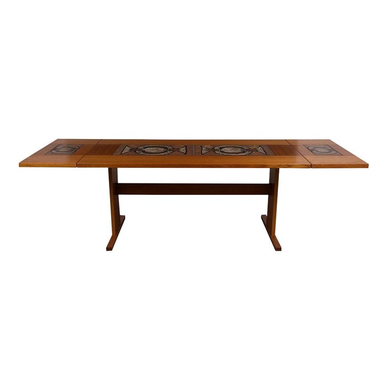 Modern Danish Dining Table by Poulsen for Gangsø Møbler at 1stDibs