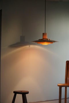 Moderne danois, pendentif Preben Fabricius & Jørgen Kastholm, Nordisk Solar, 1963