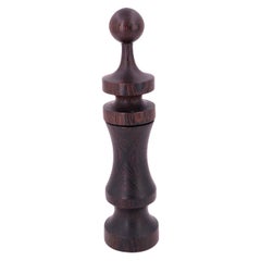 Danish Modern Rare Pepper Grinder in Wenge Wood by Laurids Longborg