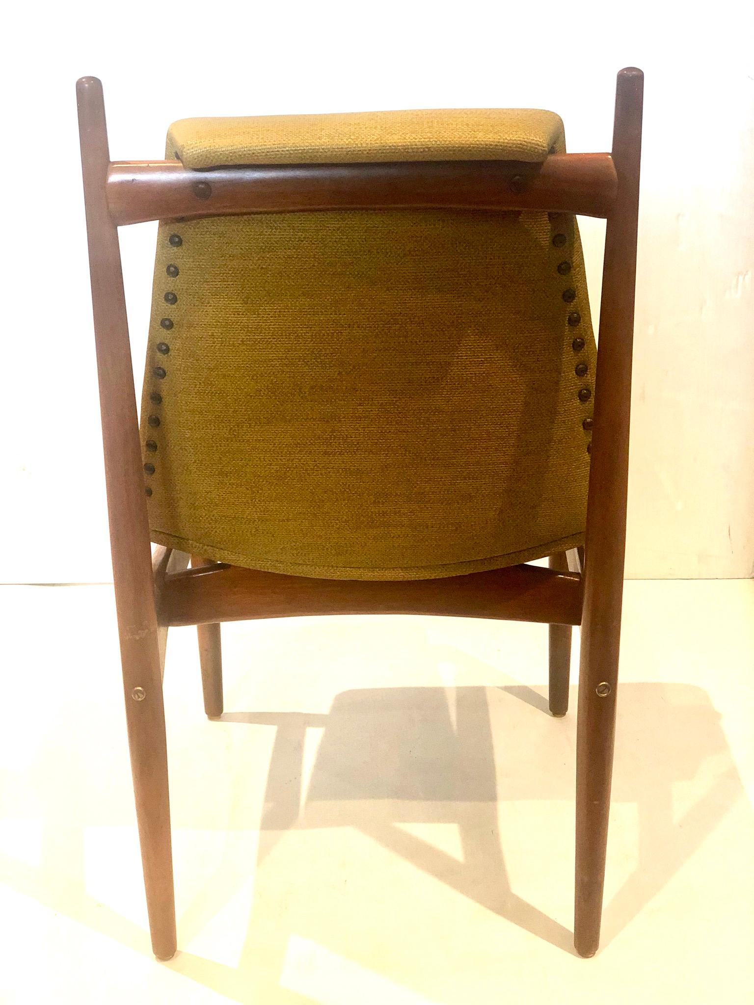 Scandinavian Modern Danish Modern Rare Single Desk Chair