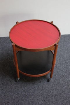 Carrello danese moderno reversibile di Hans Bølling per Torben Ørskov