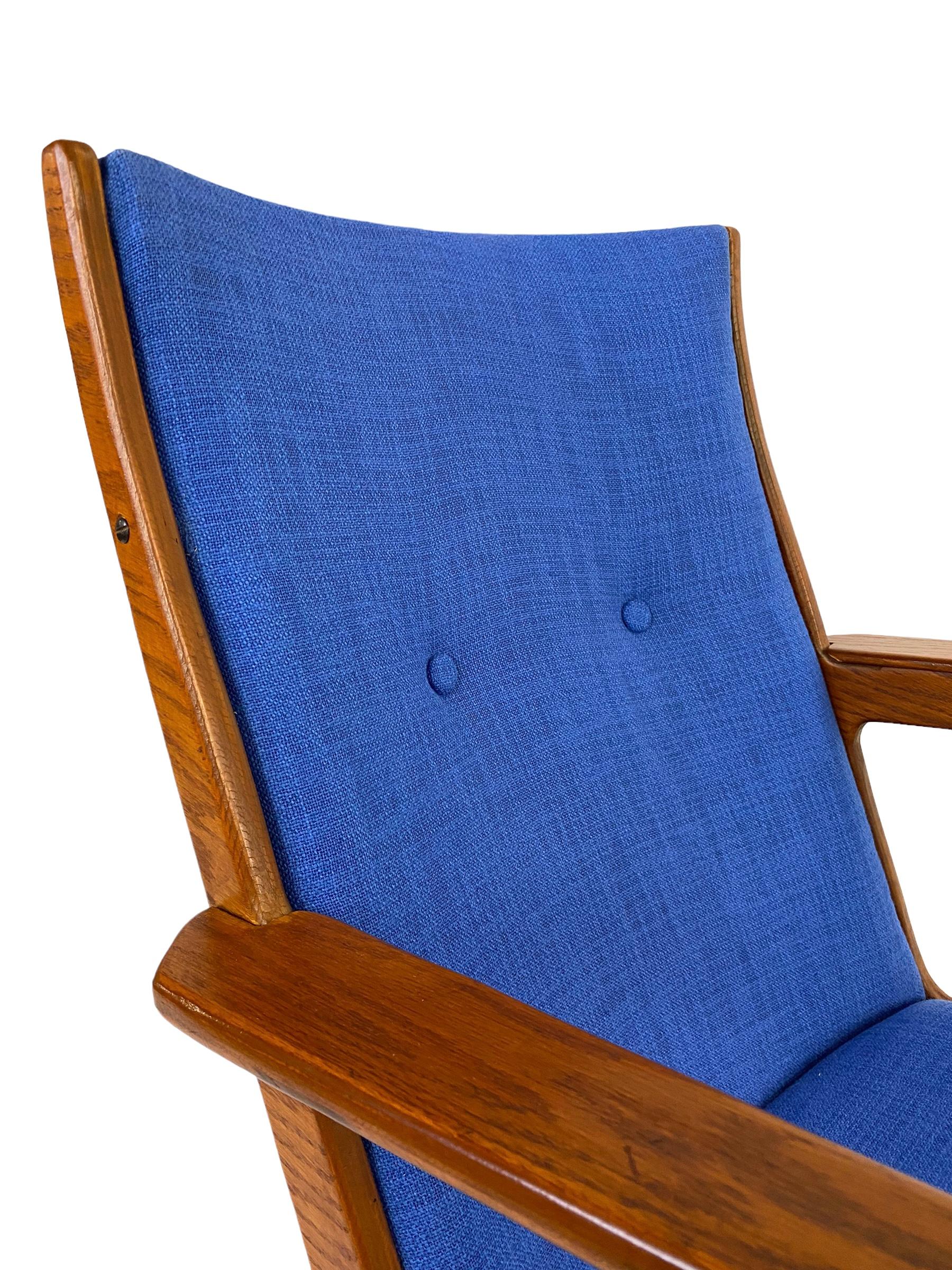 Danish Modern Rocking Chair Attributed to Georg Jensen 3