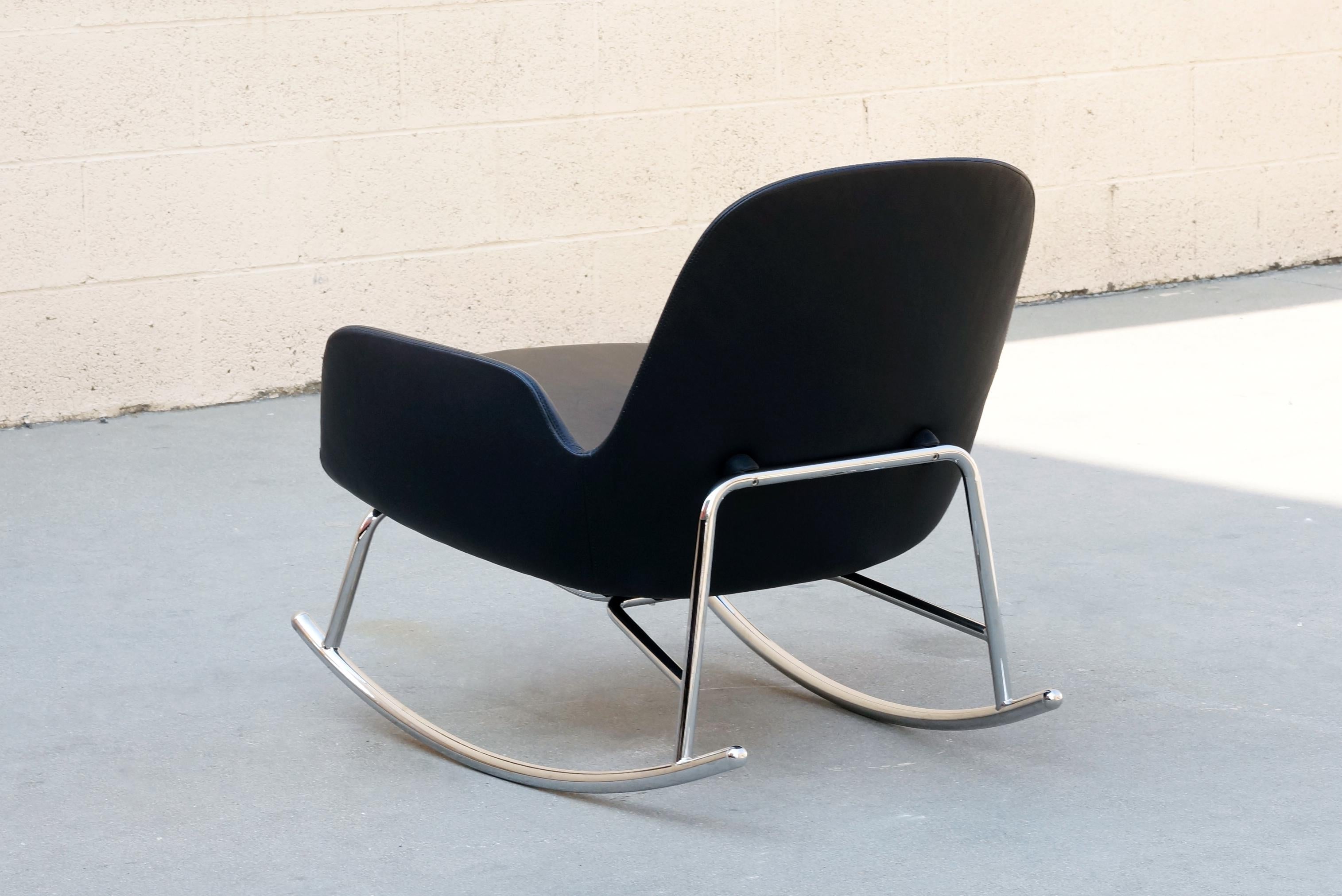 Danish Modern Rocking Chair by Simon Legald for Normann Copenhagen In Excellent Condition In Alhambra, CA