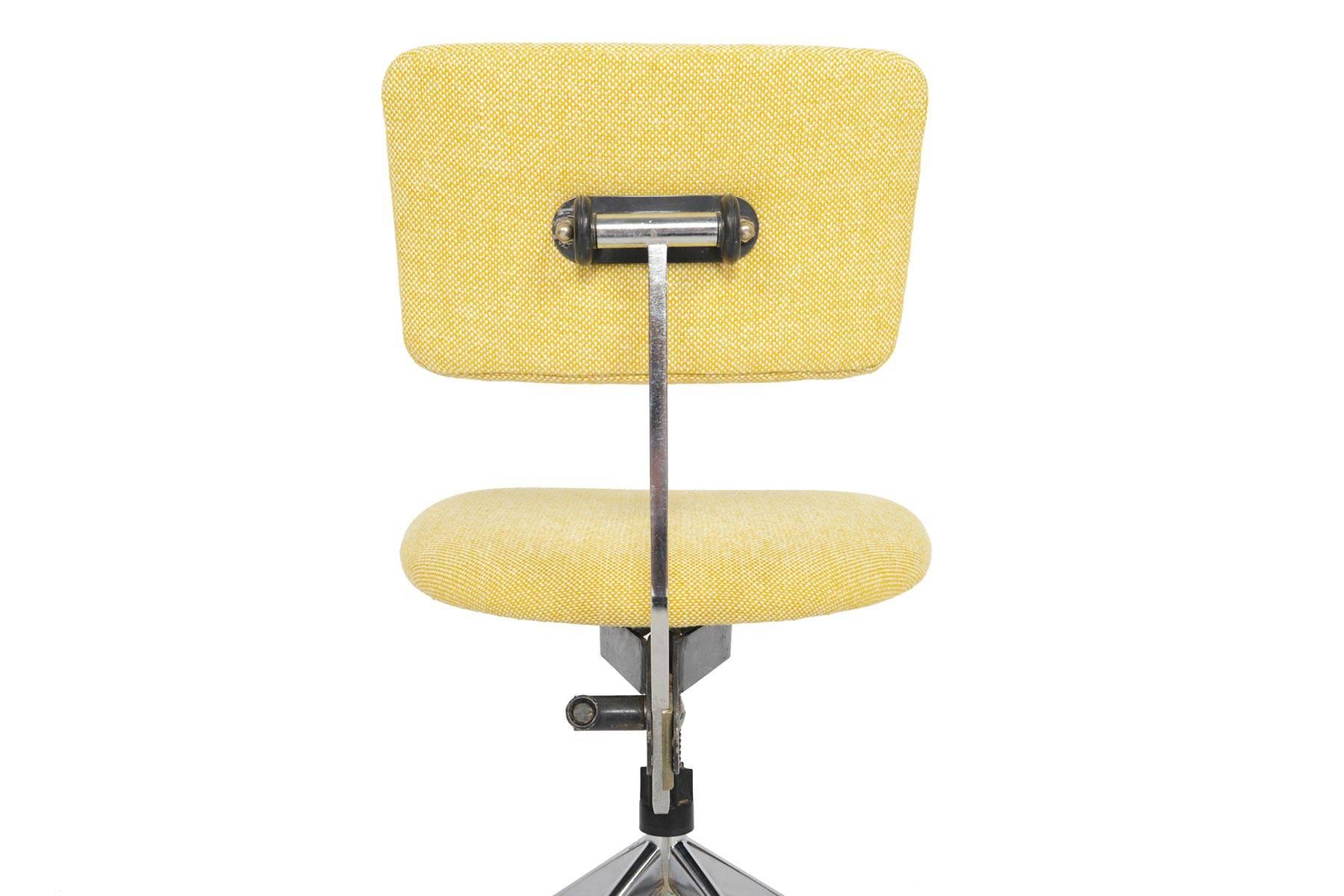 Jørgen Rasmussen Industrial Danish Modern Kevi Adjustable Office Chair 2