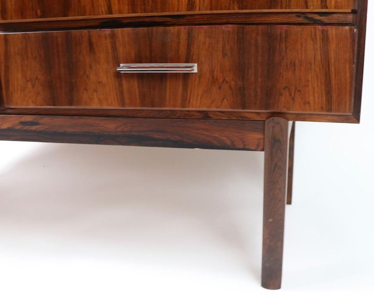 Danish Modern Rosewood Bar by Axel Christensen for Aco Møbler In Good Condition In New York, NY