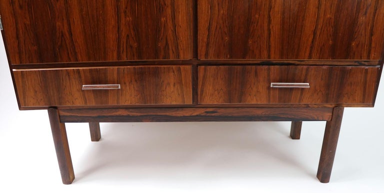 20th Century Danish Modern Rosewood Bar by Axel Christensen for Aco Møbler