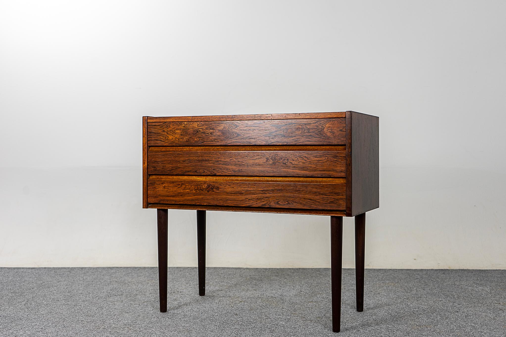 Danish Modern Rosewood Bedside In Good Condition In VANCOUVER, CA