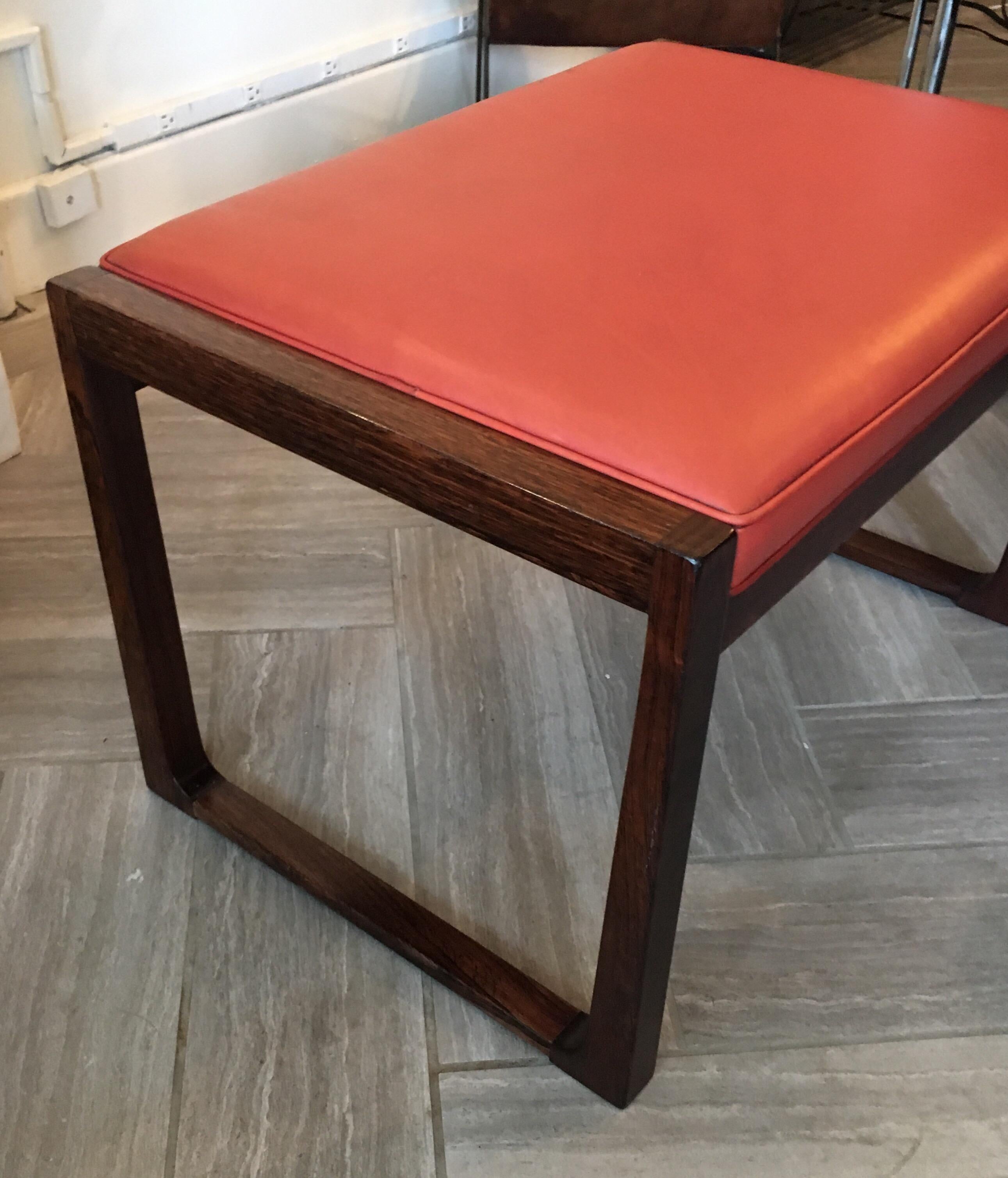 Danish Modern Rosewood Bench For Sale 3