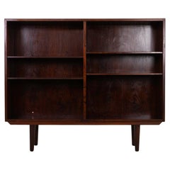 Bibliothèque moderne danoise en bois de rose par Omann Jun