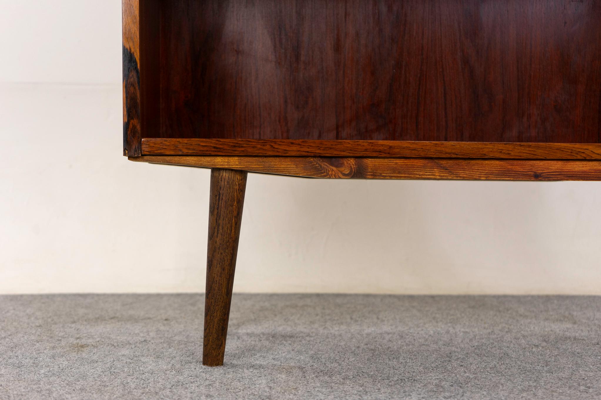 Scandinavian Modern Danish Modern Rosewood Bookcase For Sale