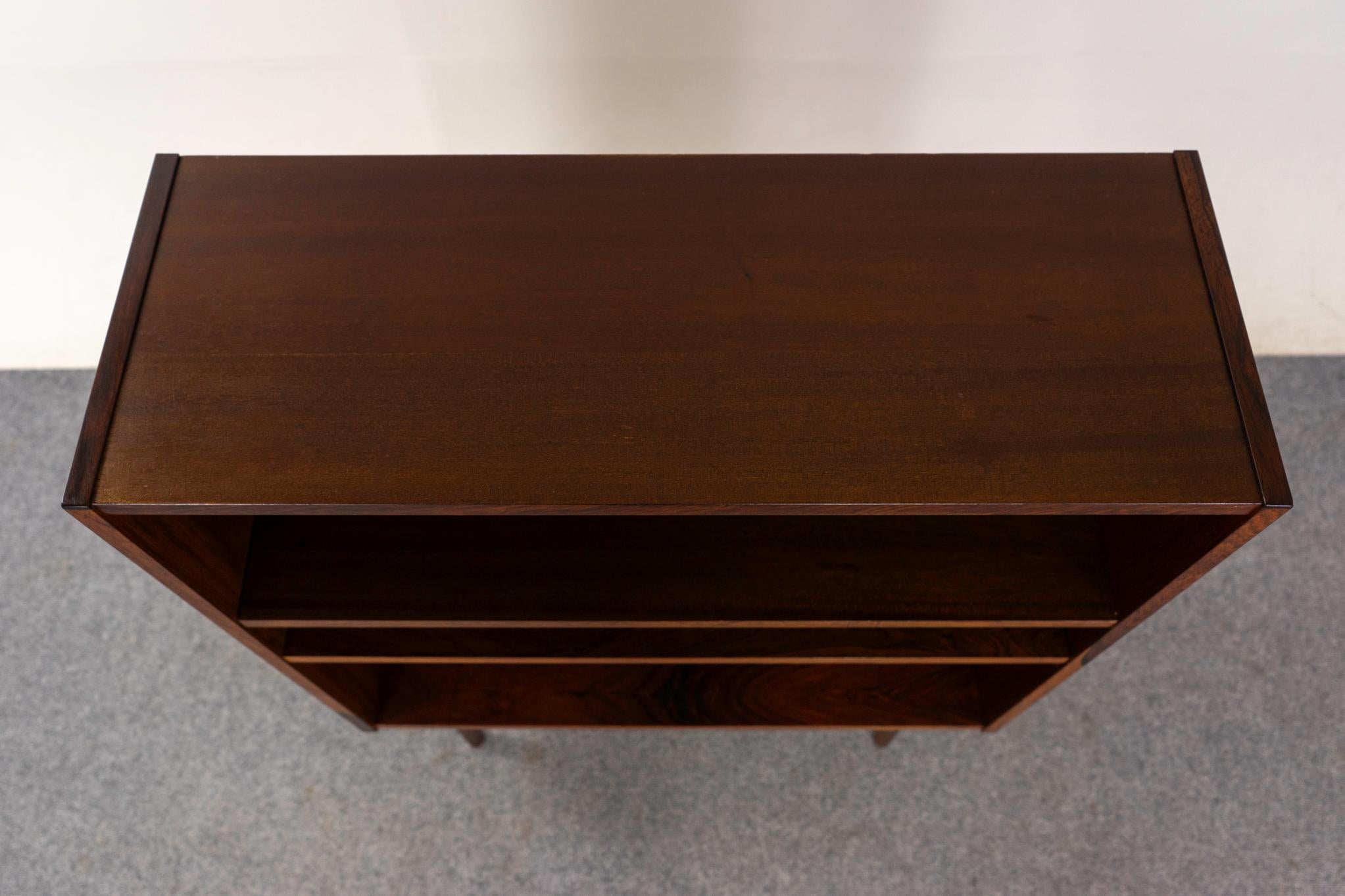 Danish Modern Rosewood Bookcase For Sale 1