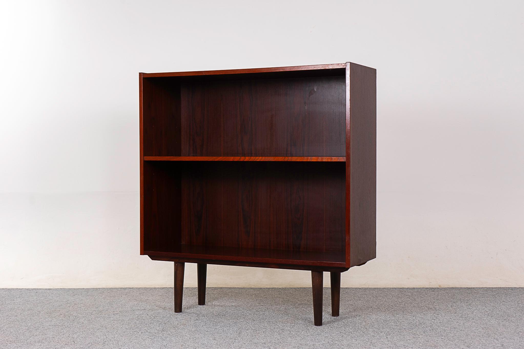 Danish Modern Rosewood Bookcase For Sale 2