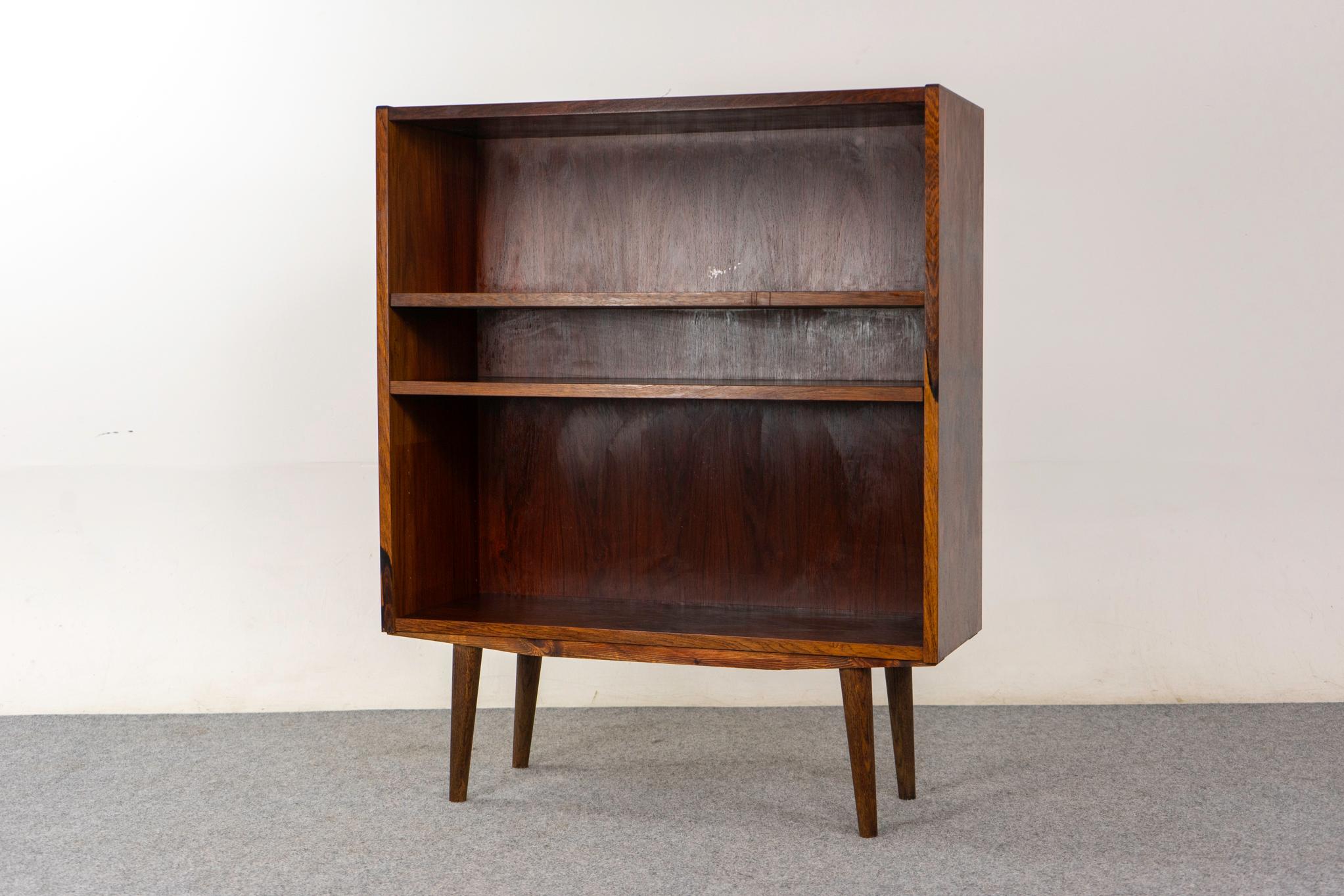 Danish Modern Rosewood Bookcase For Sale 2