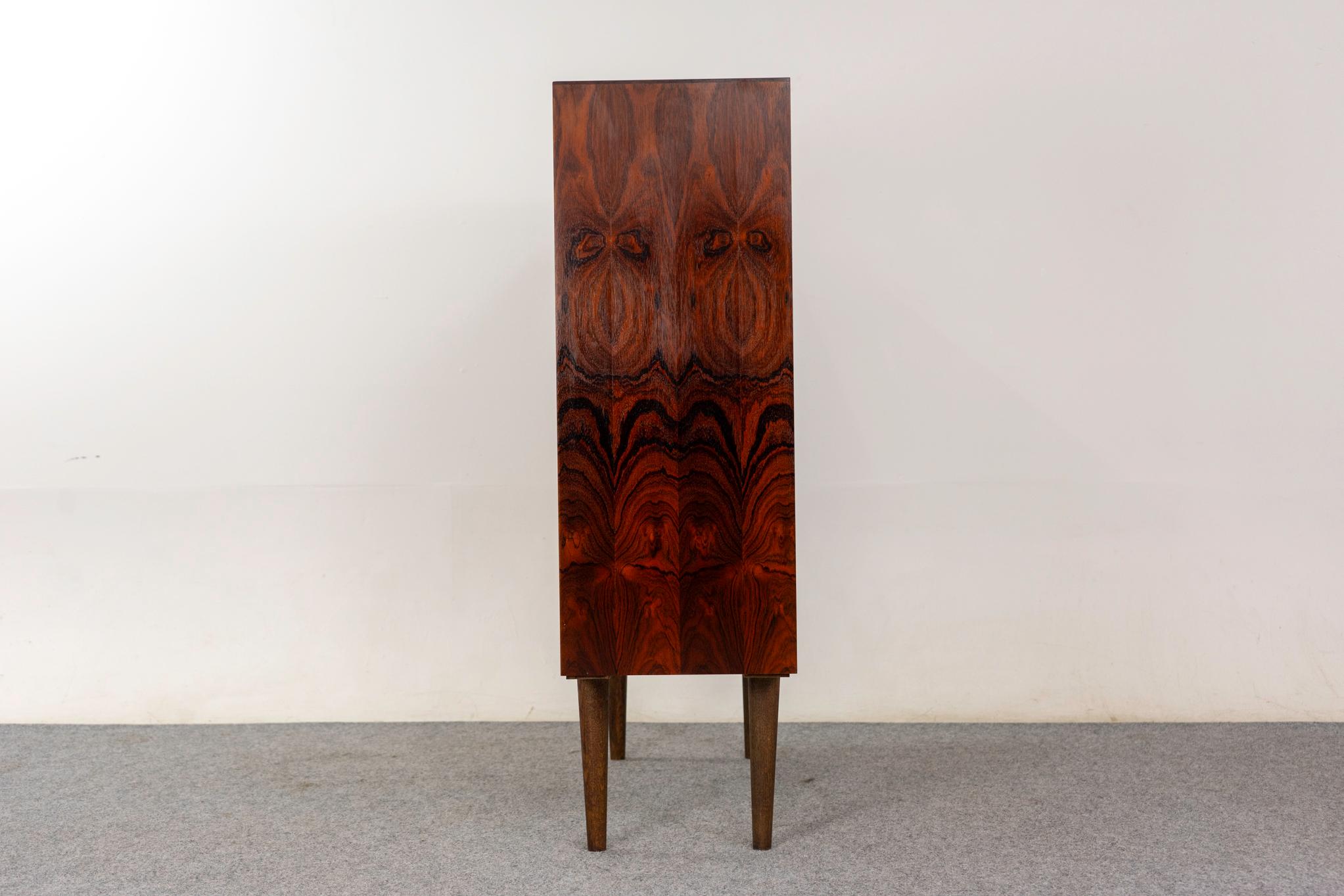 Danish Modern Rosewood Bookcase For Sale 3