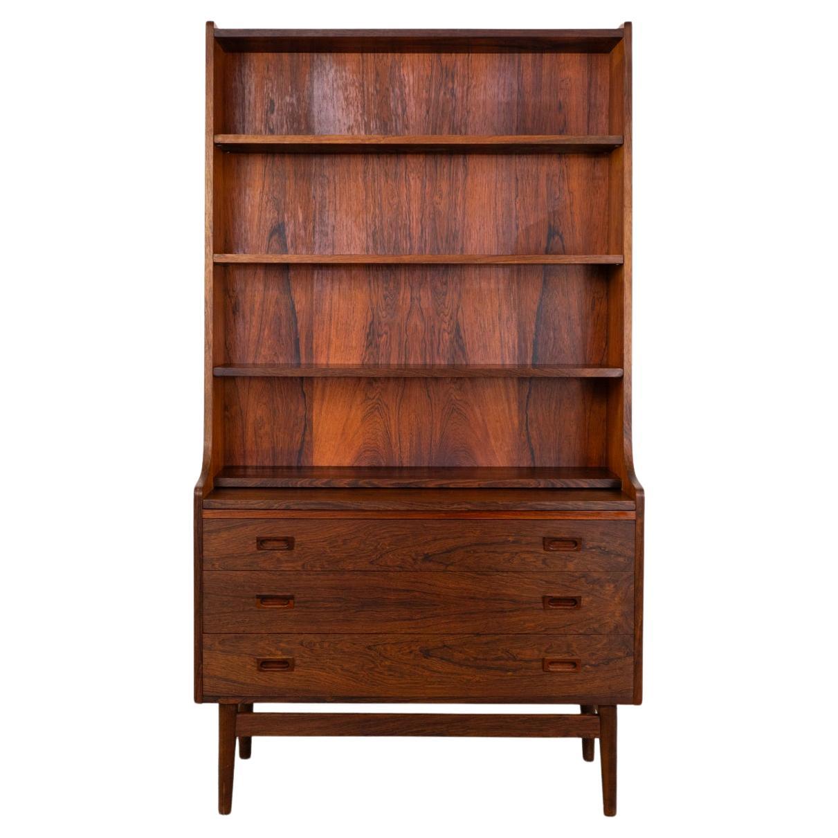 Dänisches Modernes Bücherregal aus Rosenholz