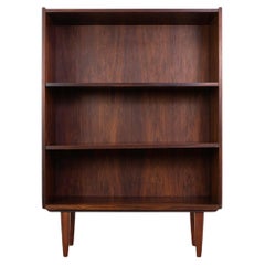 Bibliothèque danoise moderne en bois de rose